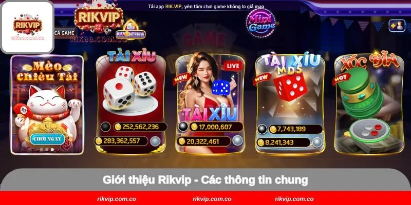 Giới thiệu Rikvip - Các thông tin chung