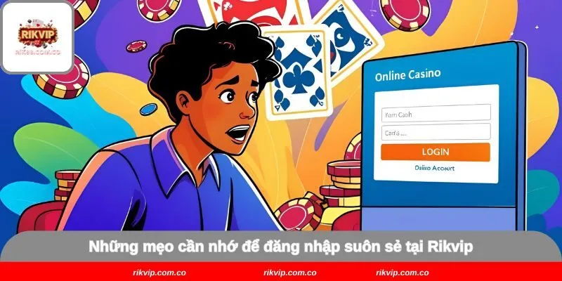 Những mẹo cần nhớ để đăng nhập suôn sẻ tại Rikvip